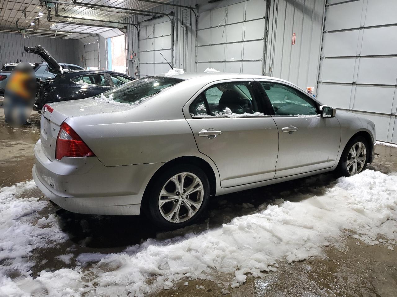 2012 Ford Fusion VIN 3FAHP0HA9CR401505 Copart auction photo, side damage thumbnail 3