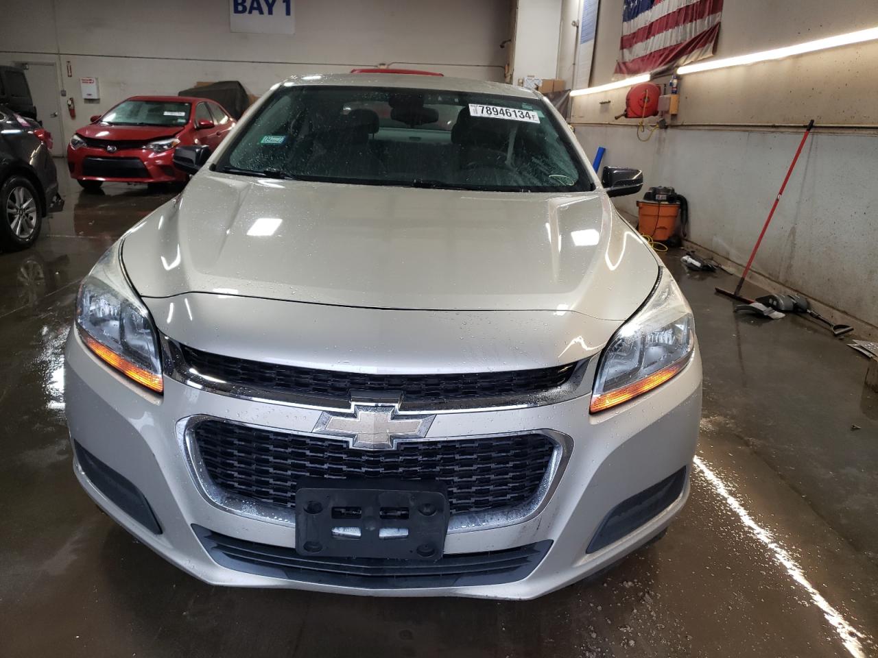 2016 Chevrolet Malibu VIN 1G11B5SA6GF124243 Copart auction photo, rear end damage thumbnail 5