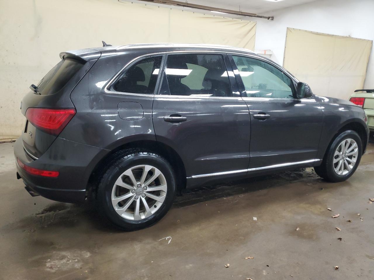 2015 Audi Q5 VIN WA1LFAFP1FA046116 Copart auction photo, front end / side damage thumbnail 3