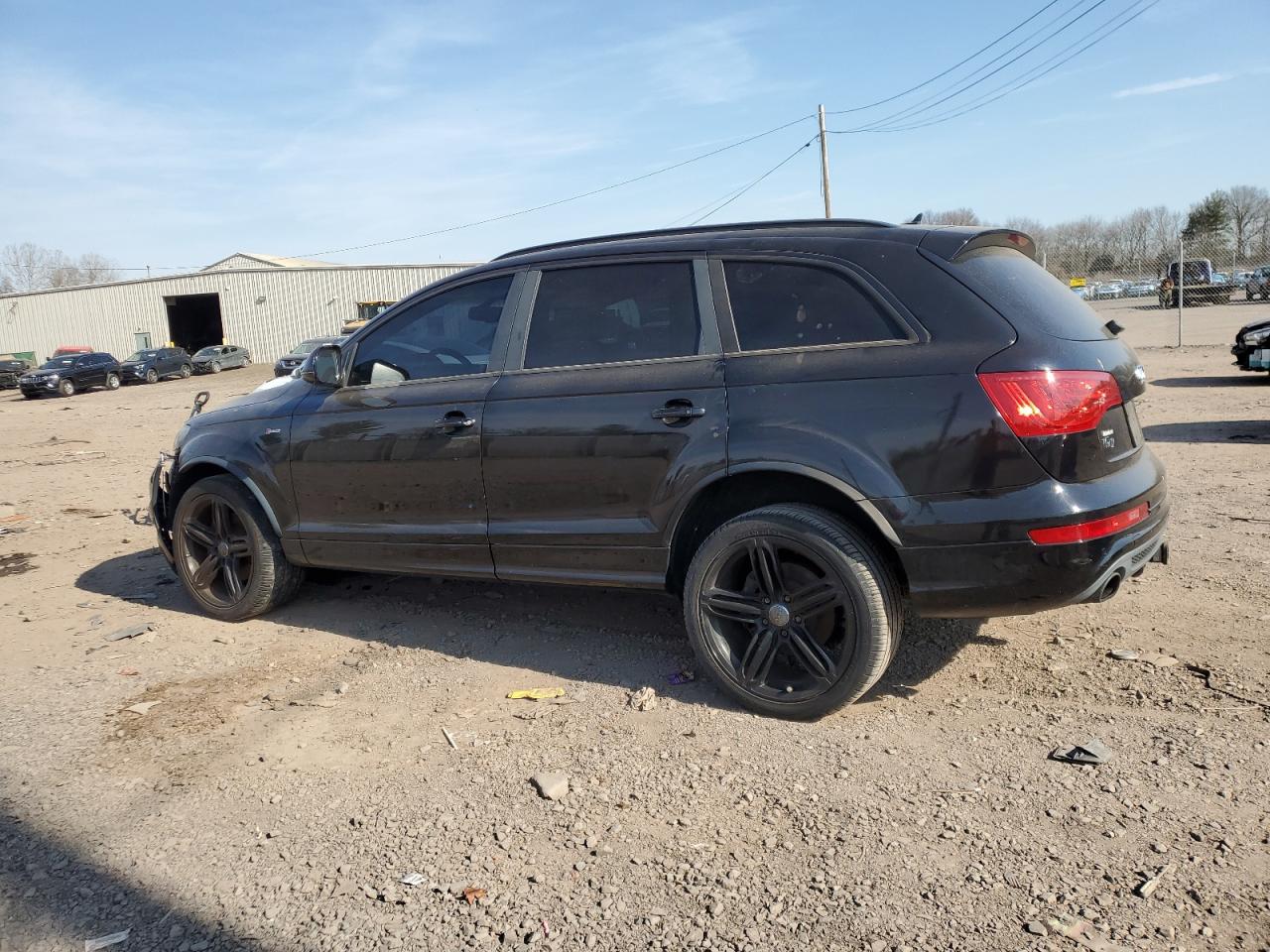 2014 Audi Q7 VIN WA1DGAFE2ED009721 Copart auction photo, front end damage thumbnail 2