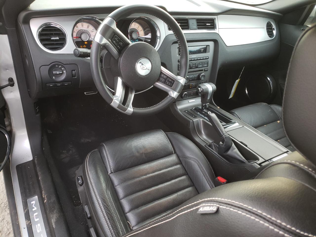 2010 Ford Mustang VIN 1ZVBP8AN3A5113665 Copart auction photo, front end / side damage thumbnail 8
