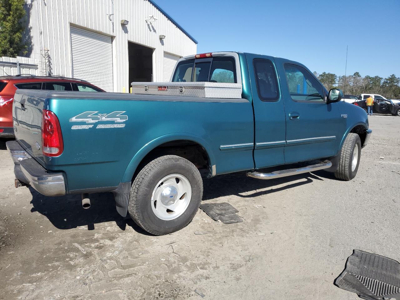 1997 Ford F-150 VIN 2FTDX18W2VCA86343 Copart auction photo, normal wear damage thumbnail 3