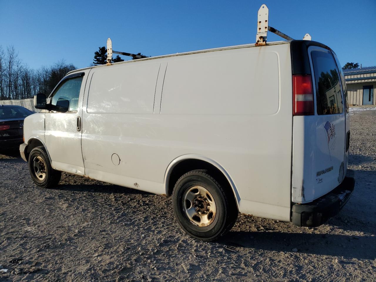2009 GMC Savana VIN 1GTGG25C391145940 Copart auction photo, all over damage thumbnail 2