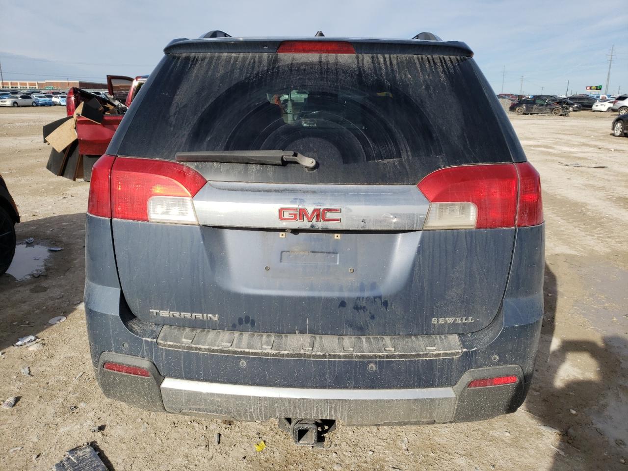 2011 GMC Terrain VIN 2CTALWEC5B6383434 Copart auction photo, side / front end damage thumbnail 6