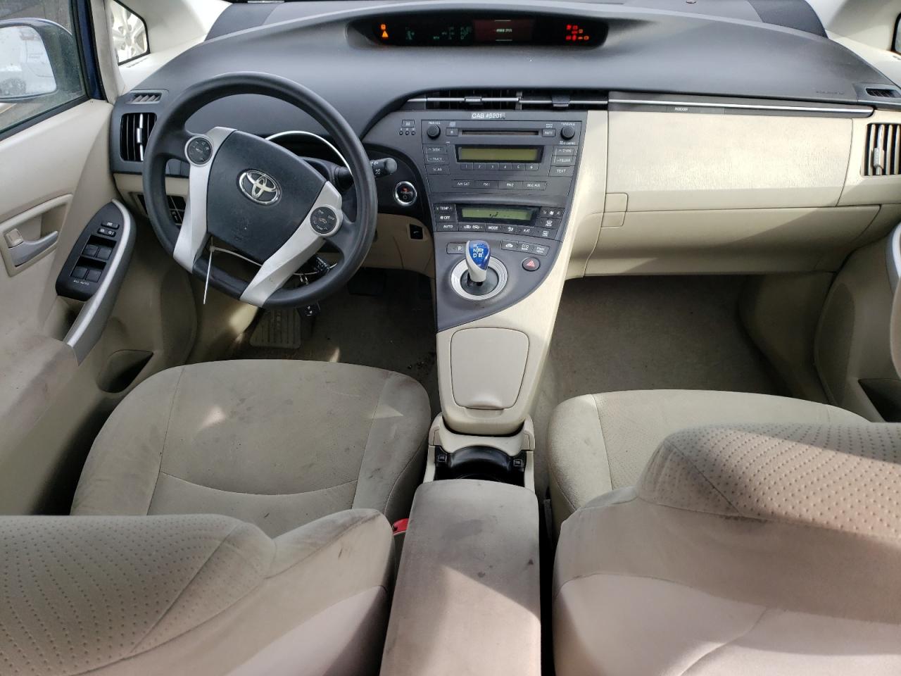 2011 Toyota Prius VIN JTDKN3DU0B5347990 Copart auction photo, all over / hail damage thumbnail 8