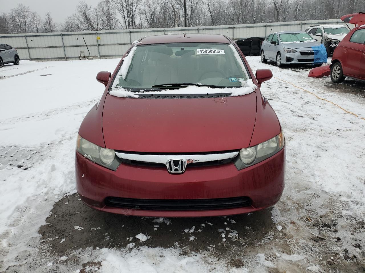 2008 Honda Civic VIN 2HGFA16598H532629 Copart auction photo, mechanical damage thumbnail 5