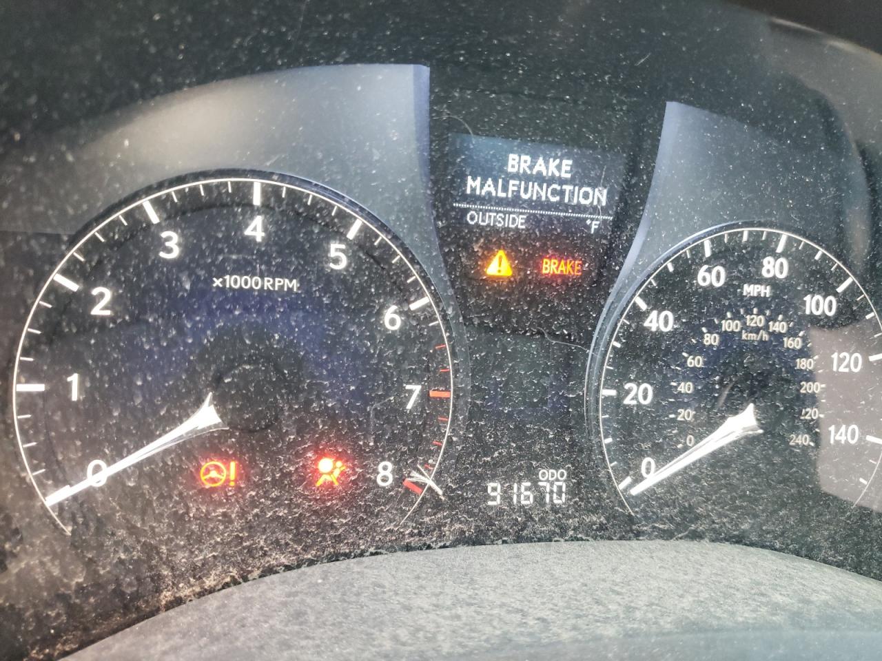 2011 Lexus RX VIN 2T2BK1BA4BC116756 Copart auction photo, all over damage thumbnail 9