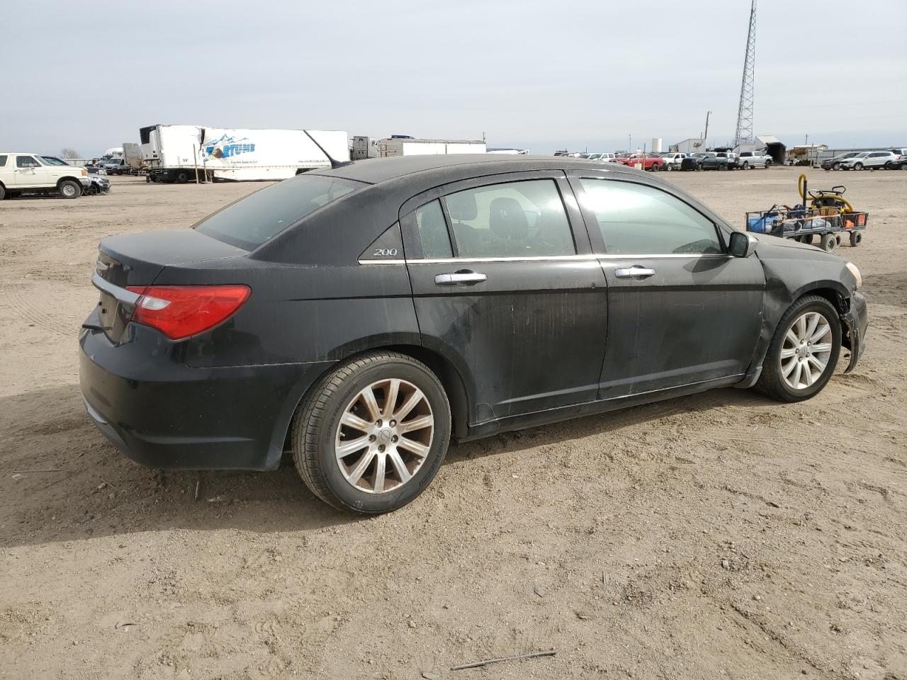 2013 Chrysler 200 VIN 1C3CCBCG2DN602002 Copart auction photo, all over damage thumbnail 3