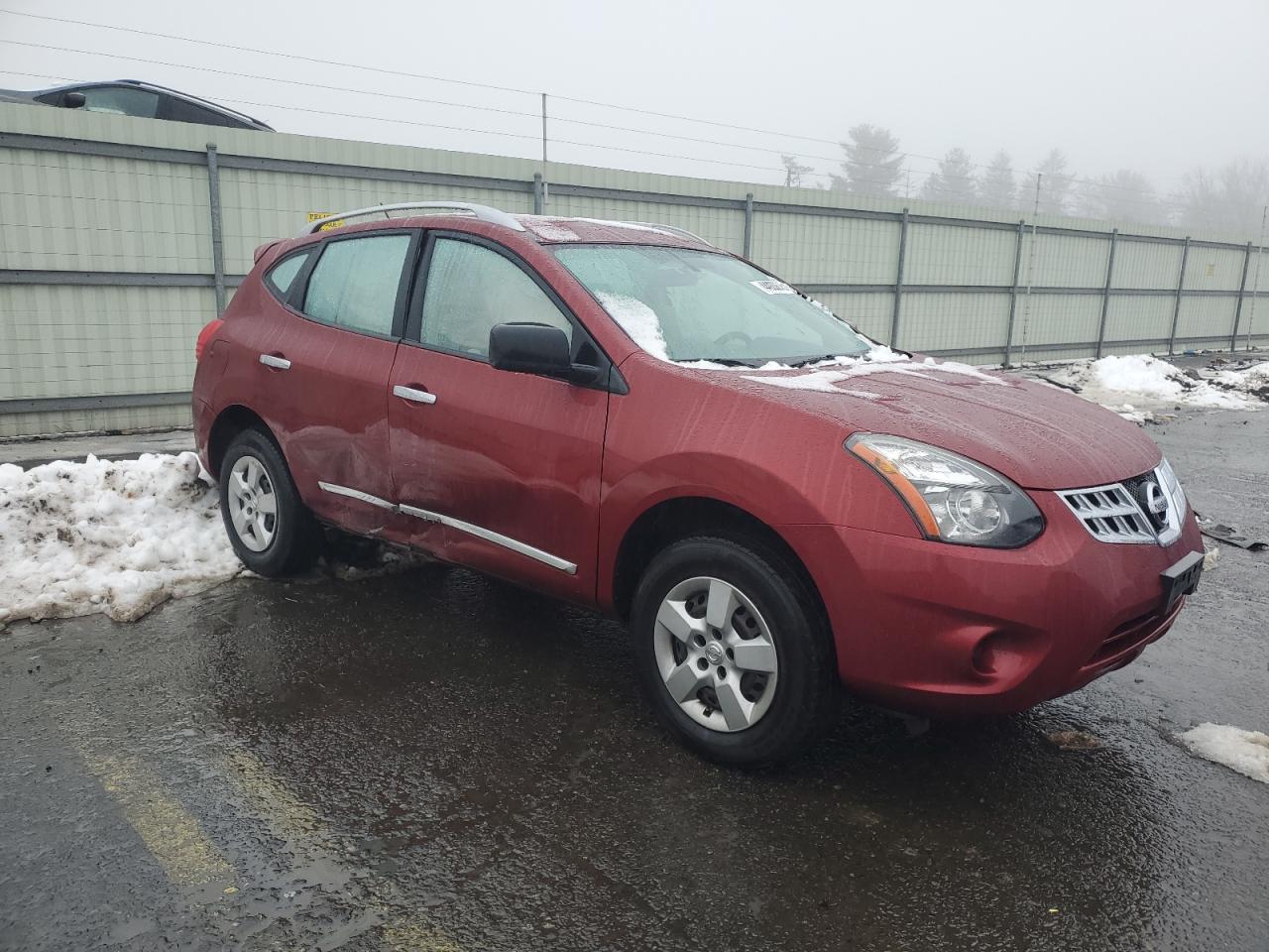 2015 Nissan Rogue VIN JN8AS5MV9FW756731 Copart auction photo, side damage thumbnail 4