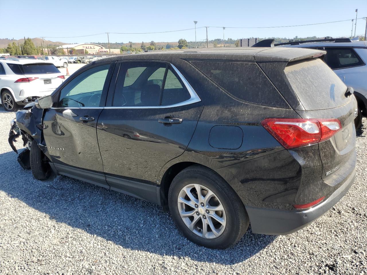 2019 Chevrolet Equinox VIN 3GNAXKEV0KL293430 Copart auction photo, front end / side damage thumbnail 2