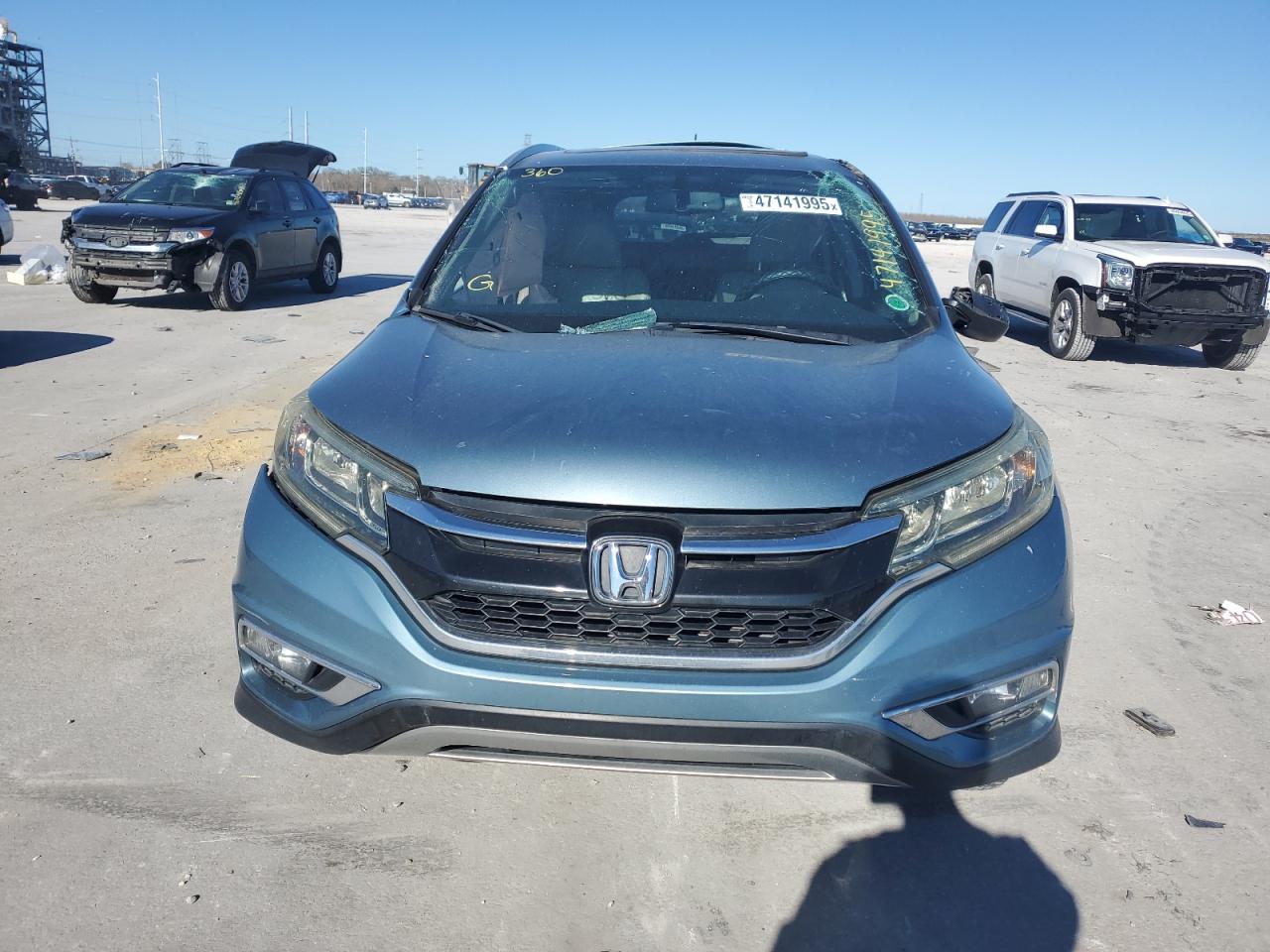 2016 Honda CR-V VIN 2HKRM3H72GH542261 Copart auction photo, all over damage thumbnail 5