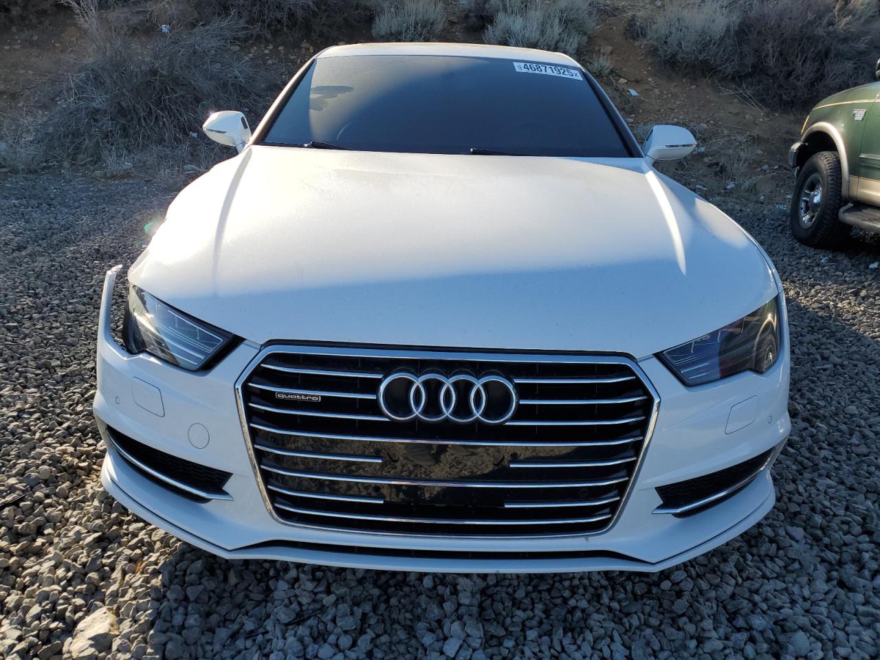 2018 Audi A7 VIN WAUW3AFC0JN058832 Copart auction photo, front end / side damage thumbnail 5