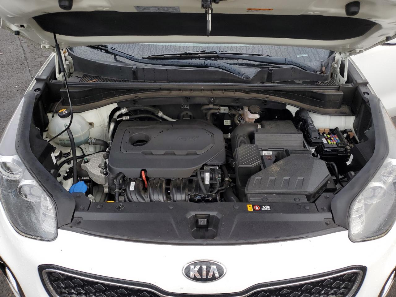 2019 KIA Sportage VIN KNDPMCAC6K7517004 Copart auction photo, vandalism damage thumbnail 14