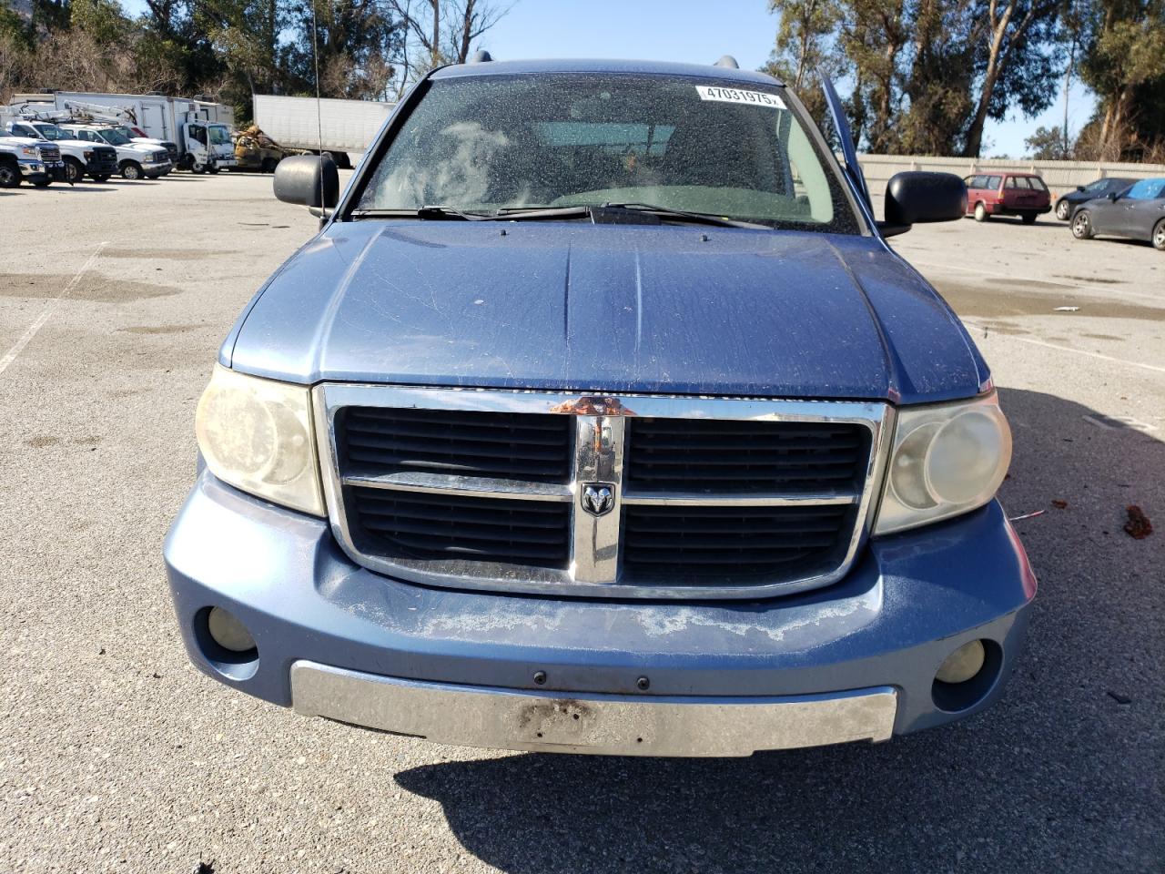 2007 Dodge Durango VIN 1D8HD58287F520997 Copart auction photo, side damage thumbnail 5