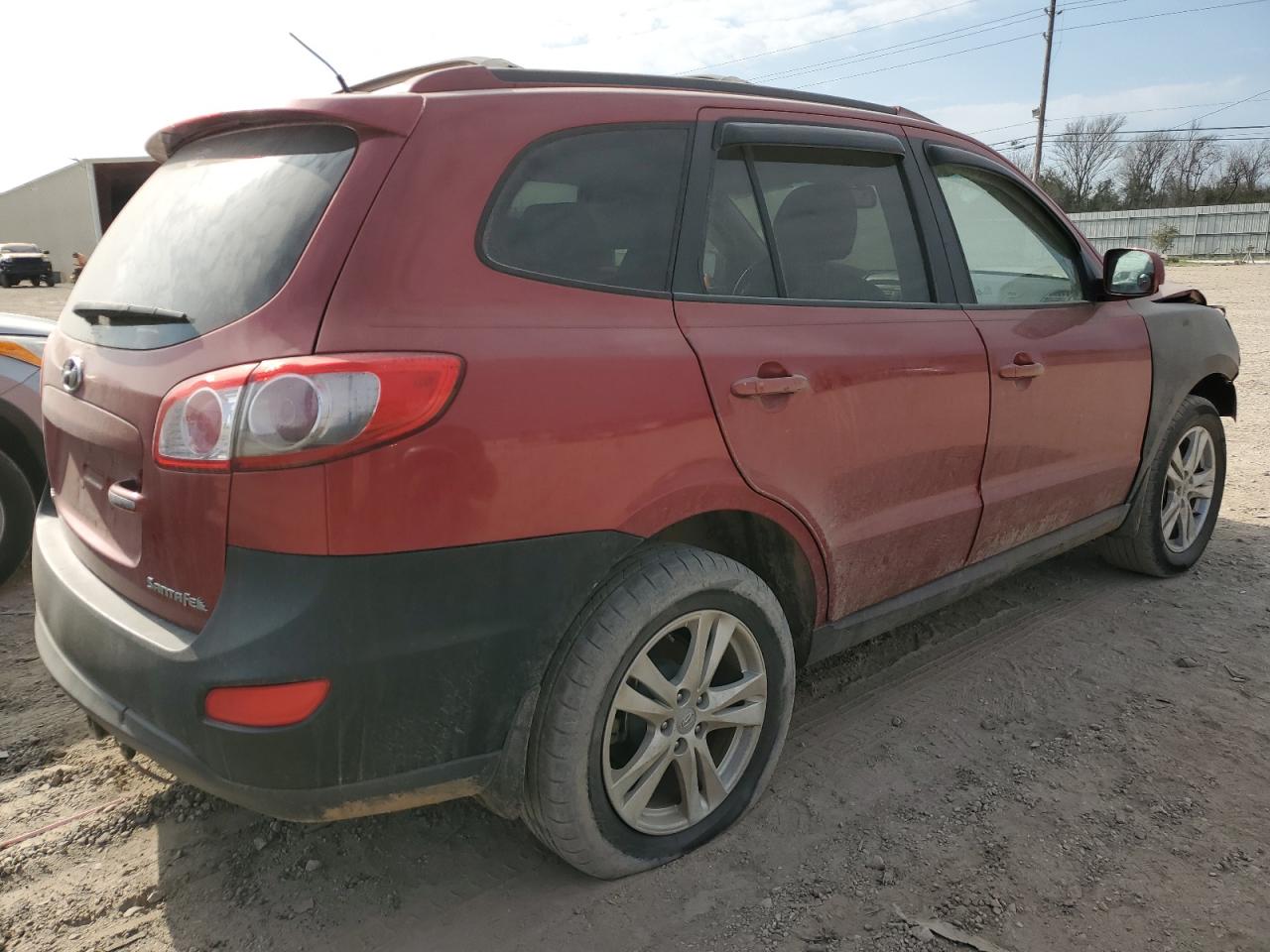2010 Hyundai Santa Fe VIN 5NMSH4AG7AH360999 Copart auction photo, front end / minor dent/scratches damage thumbnail 3