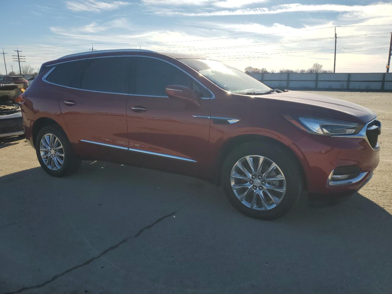 2018 Buick Enclave VIN 5GAEVBKWXJJ208341 Copart auction photo, side damage thumbnail 4