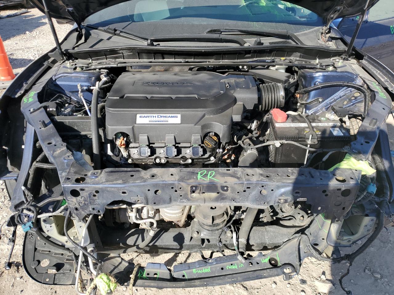 2013 Honda Accord VIN 1HGCR3F82DA032581 Copart auction photo, front end damage thumbnail 11