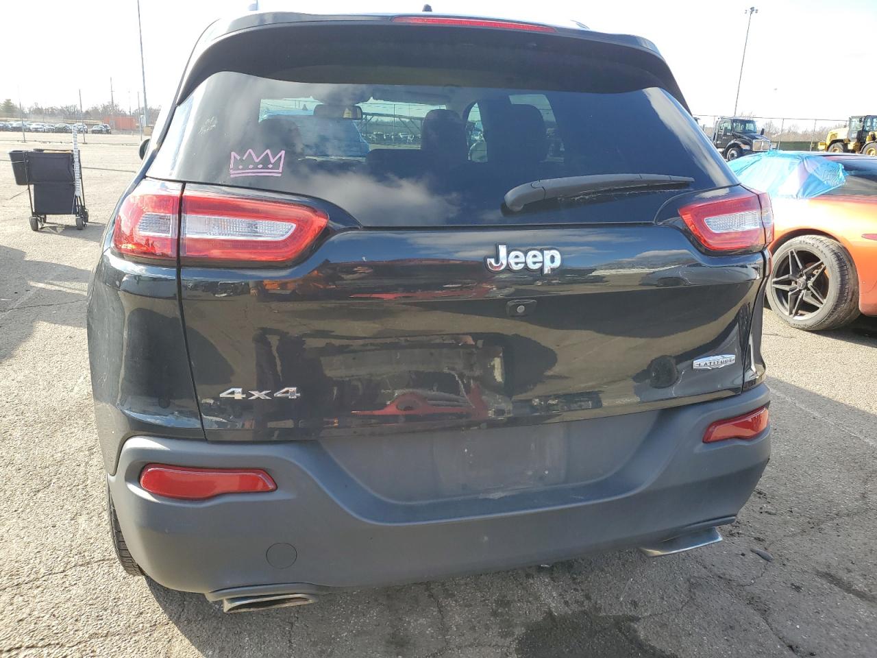 2016 Jeep Grand Cherokee VIN 1C4PJMCS1GW252749 Copart auction photo, front end damage thumbnail 6