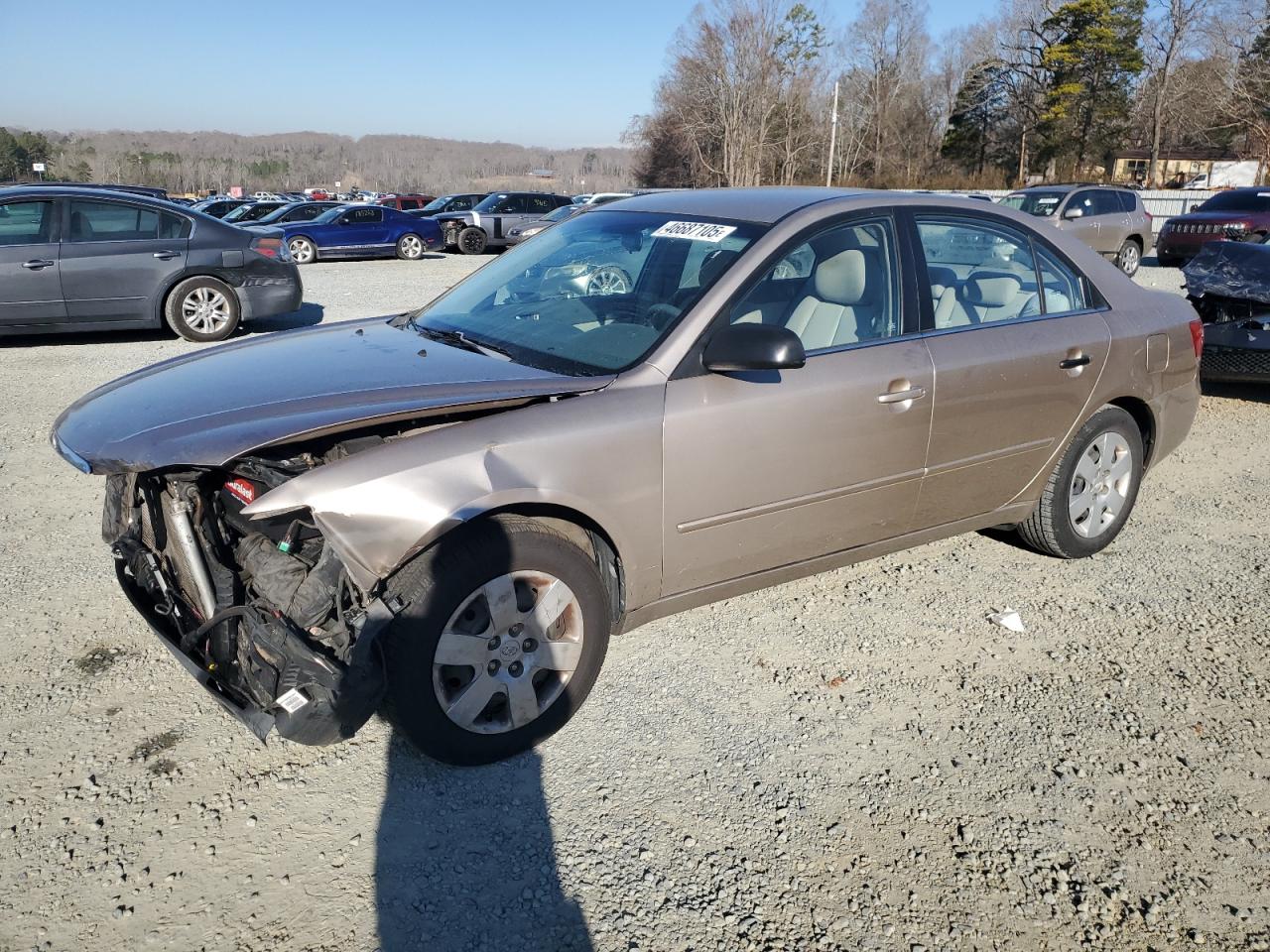 2008 Hyundai Sonata VIN 5NPET46C48H357573