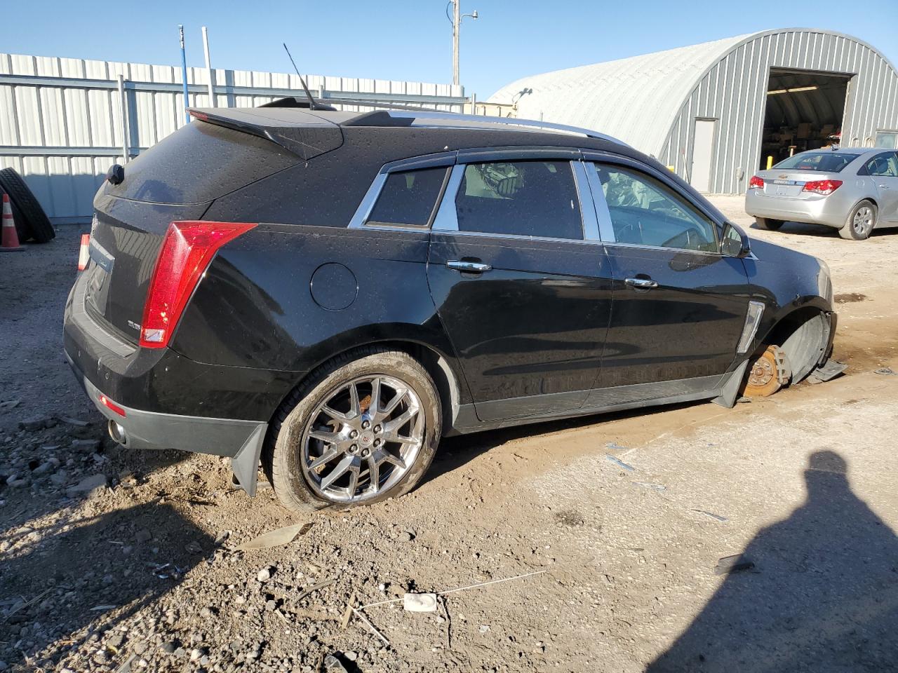2013 Cadillac SRX VIN 3GYFNEE39DS609477 Copart auction photo, front end damage thumbnail 3