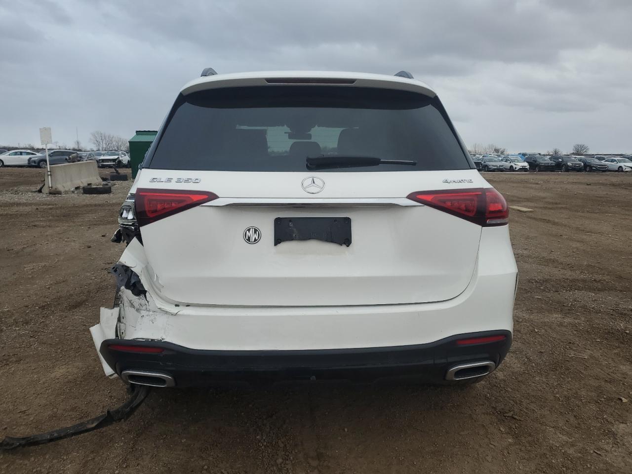 2020 Mercedes-Benz GLE VIN 4JGFB4KB6LA248953 Copart auction photo, front end / rear end damage thumbnail 6
