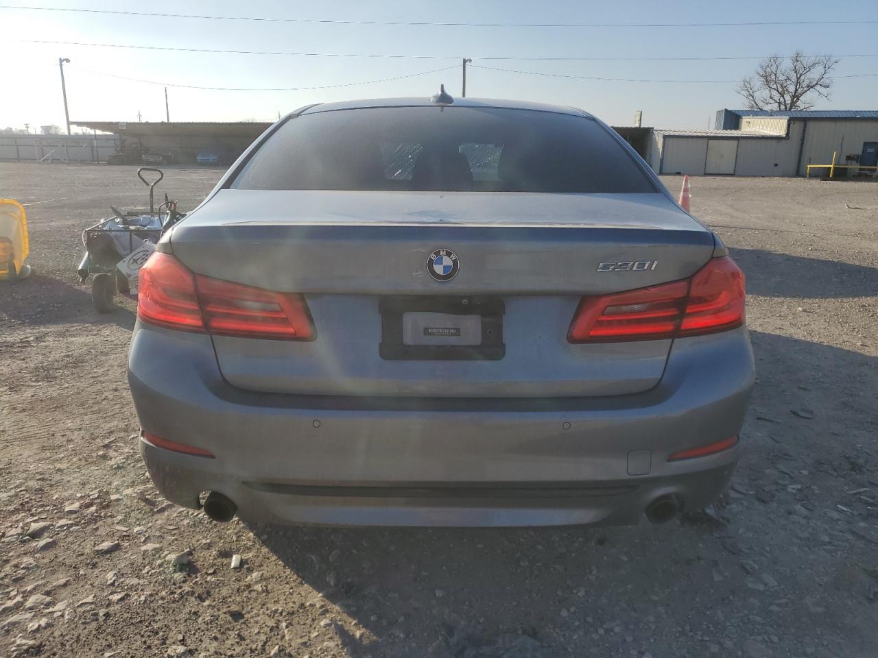 2019 BMW 5er VIN WBAJA5C57KBX88110 Copart auction photo, front end damage thumbnail 6