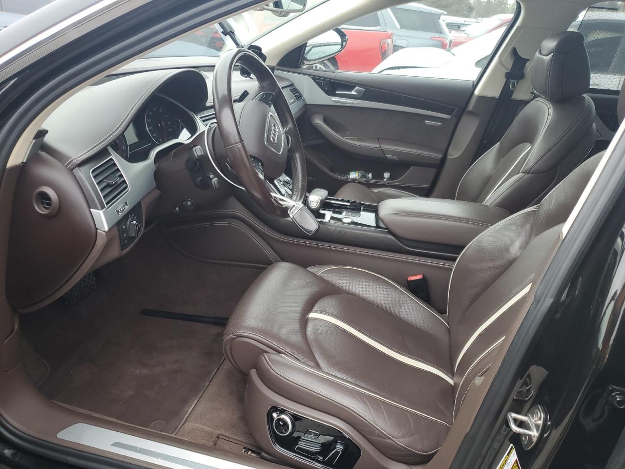 2014 Audi A8 VIN WAURMAFD3EN001307 Copart auction photo, minor dent/scratches damage thumbnail 7