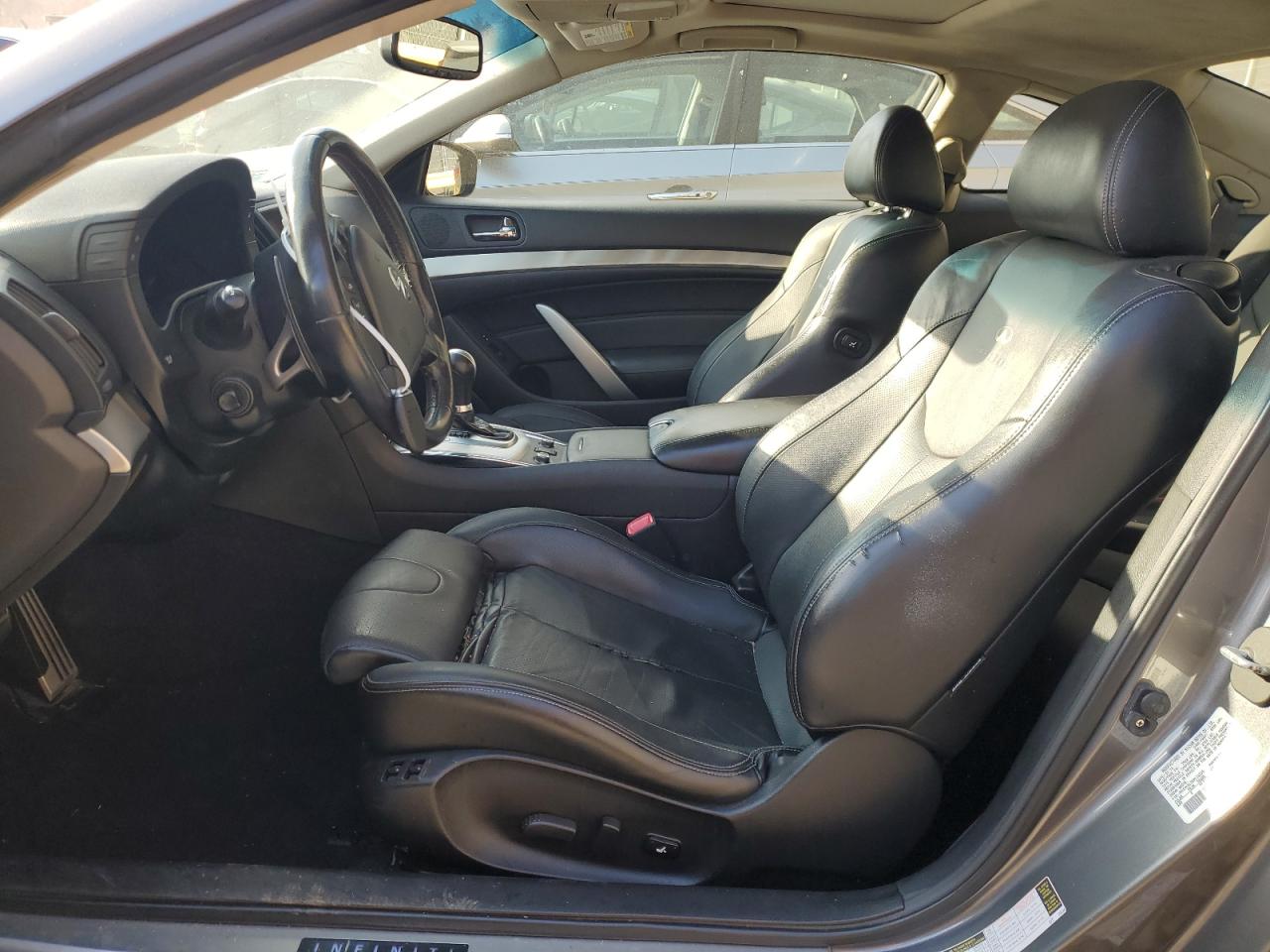 2014 Infiniti Q60 VIN JN1CV6EL3EM132225 Copart auction photo, side / undercarriage damage thumbnail 7