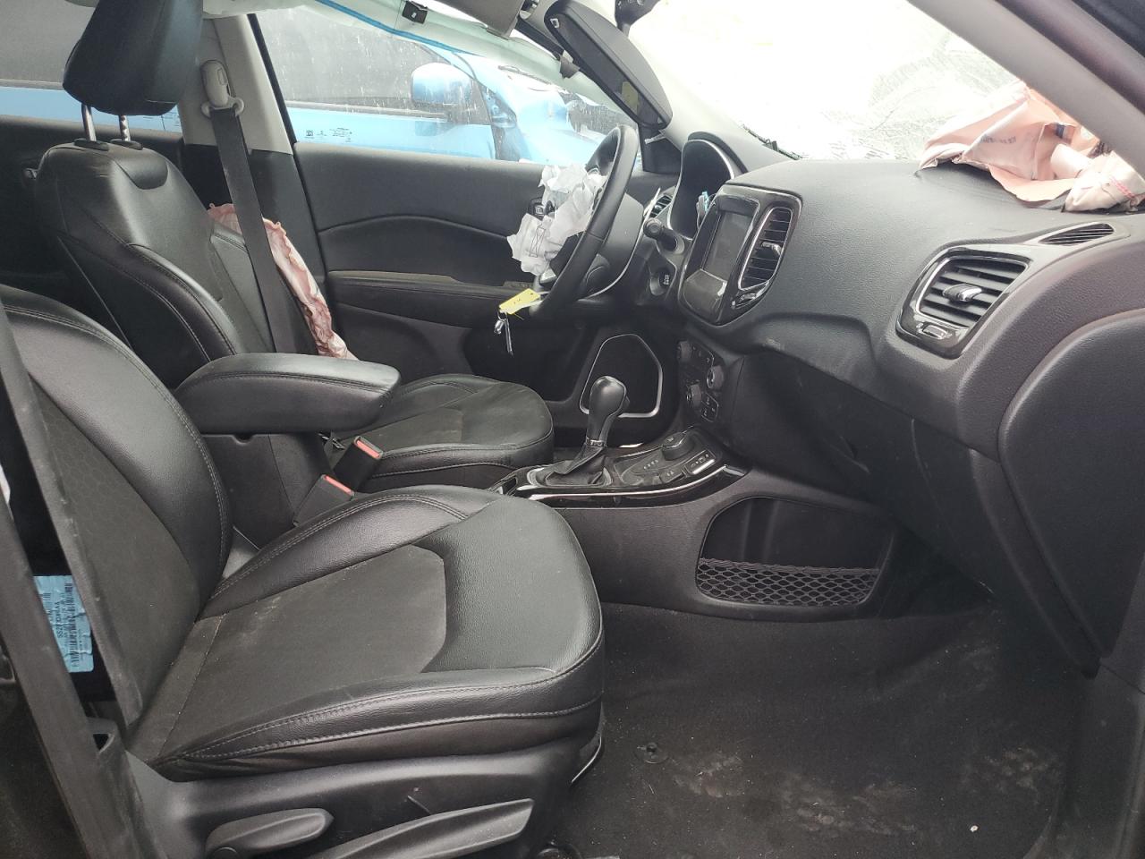 2021 Jeep Compass VIN 3C4NJDBB2MT565920 Copart auction photo, front end damage thumbnail 7