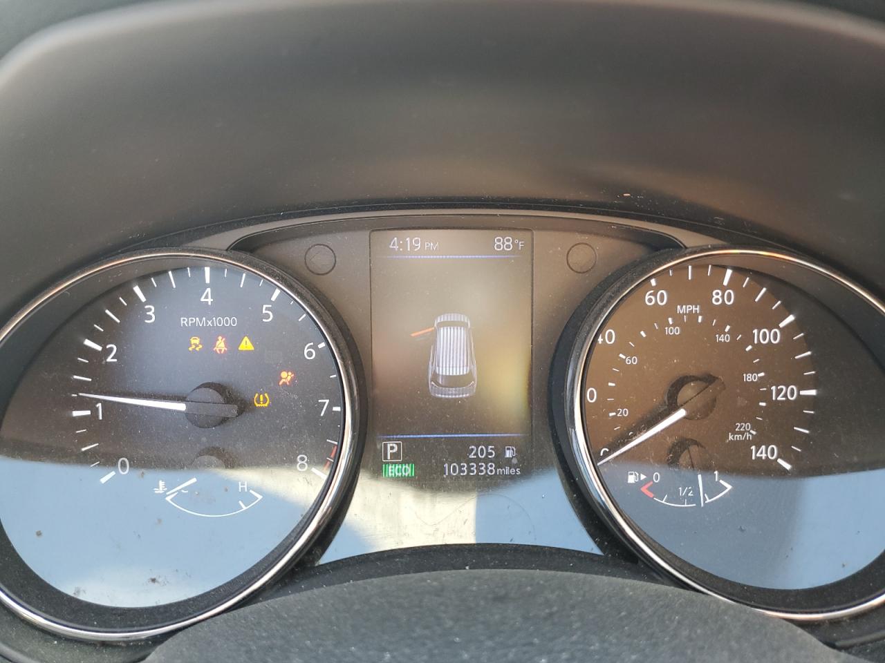 2018 Nissan Rogue VIN 5N1AT2MT9JC732666 Copart auction photo, side / front end damage thumbnail 9