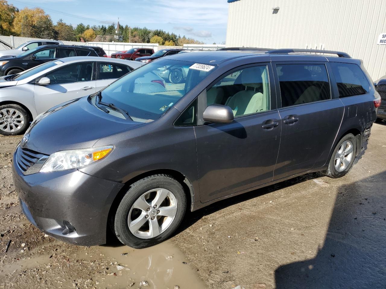 2015 Toyota Sienna VIN 5TDKK3DC8FS575140