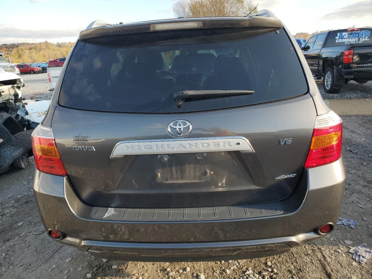 2009 Toyota Highlander VIN JTEES42A292132722 Copart auction photo, side damage thumbnail 6