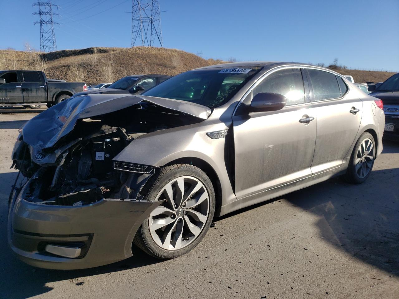 2014 KIA Optima VIN 5XXGR4A68EG264815