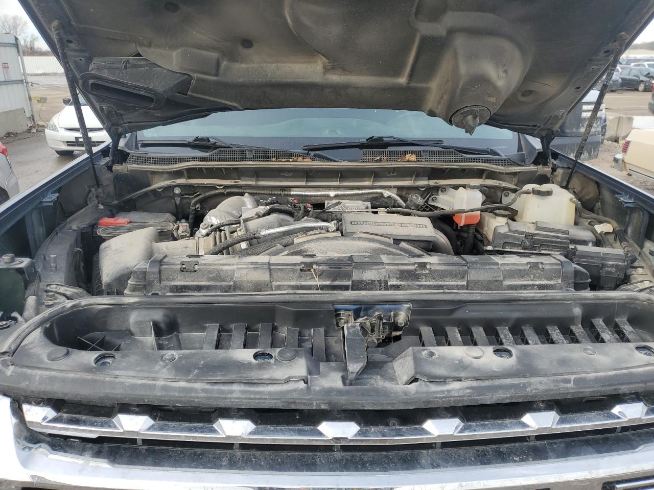 2021 Chevrolet Silverado VIN 1GC4YUEY0MF283518 Copart auction photo, side / rear end damage thumbnail 11