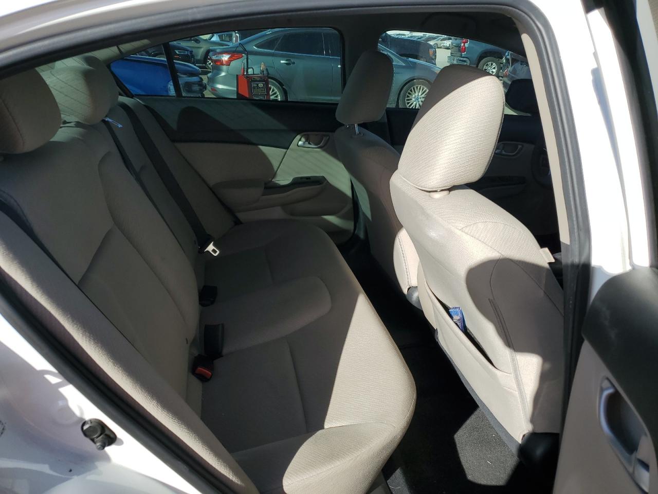 2013 Honda Civic VIN 2HGFB2F65DH556092 Copart auction photo, rear end / side damage thumbnail 10