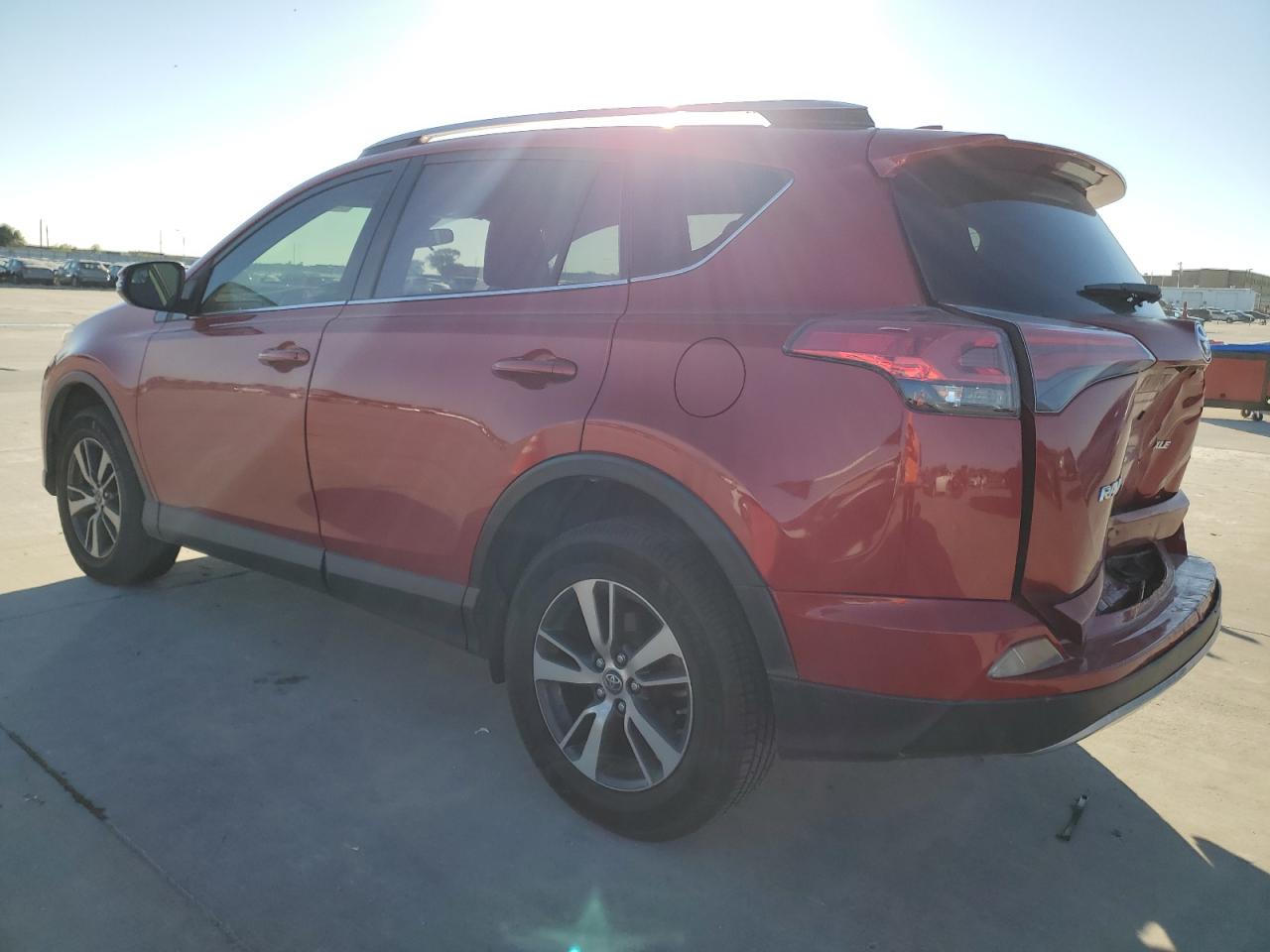 2017 Toyota RAV 4 VIN JTMWFREV9HJ121620 Copart auction photo, rear end damage thumbnail 2