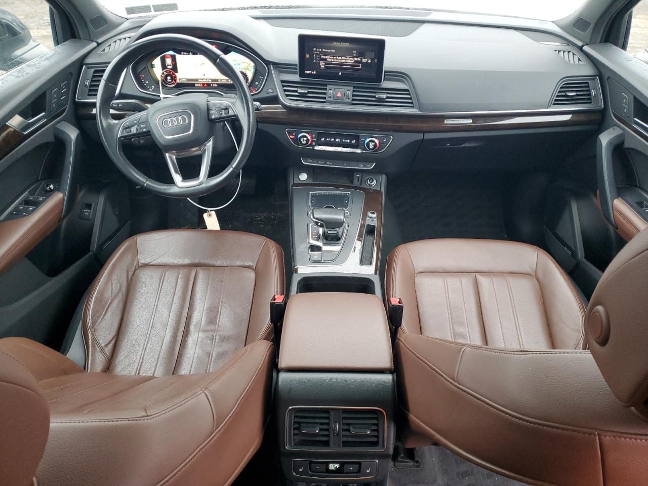 2019 Audi Q5 VIN WA1BNAFY8K2071266 Copart auction photo, front end damage thumbnail 8