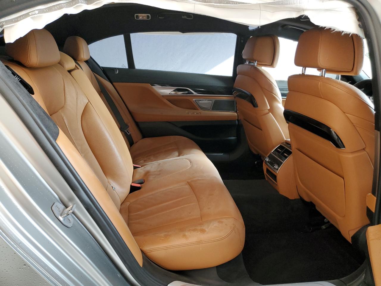 2019 BMW 7er VIN WBA7E2C5XKB217269 Copart auction photo, front end / side damage thumbnail 10