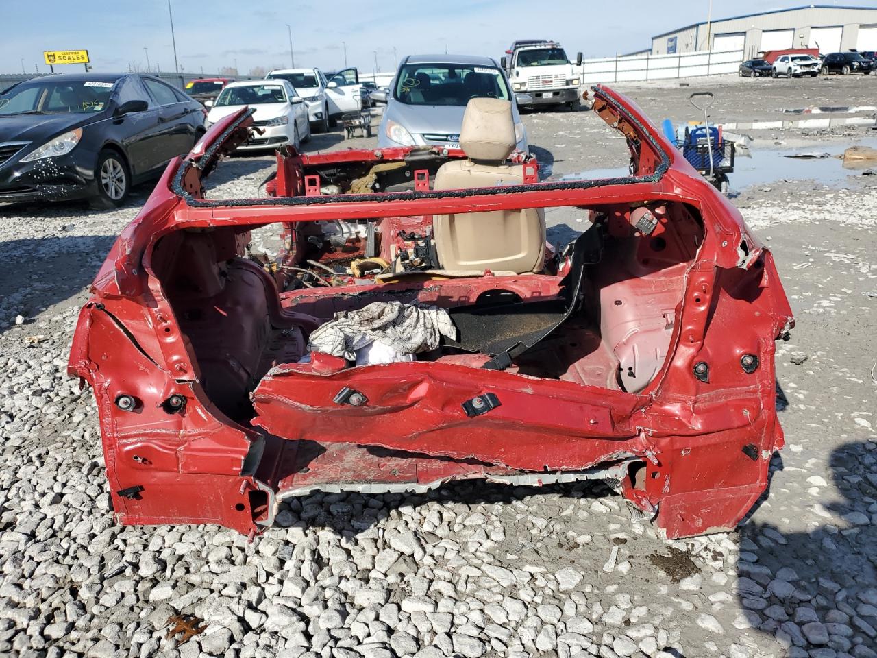 2014 BMW 3er VIN WBA3C3C55EPV90169 Copart auction photo, stripped damage thumbnail 6