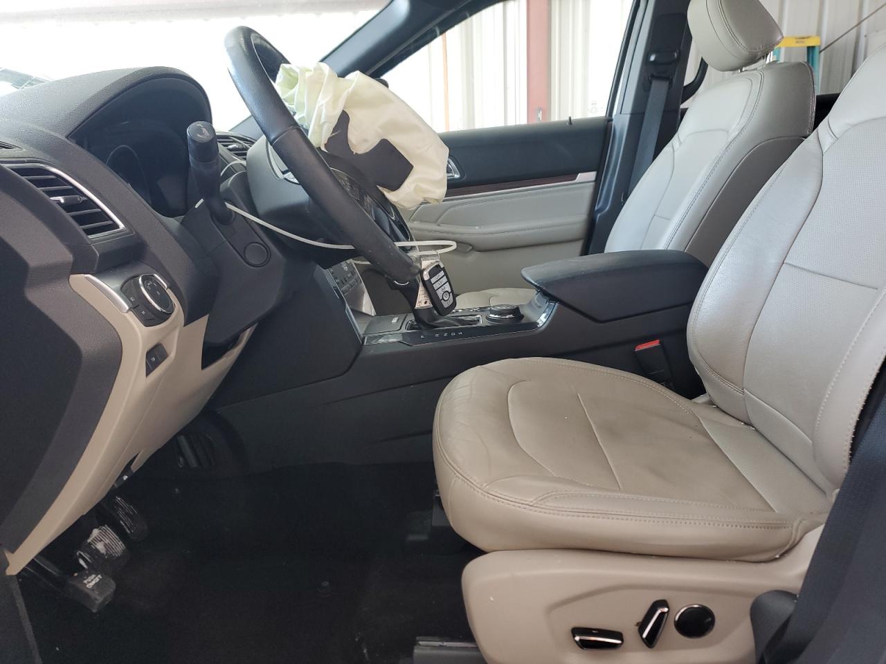 2018 Ford Explorer VIN 1FM5K8F86JGC00090 Copart auction photo, front end / side damage thumbnail 7