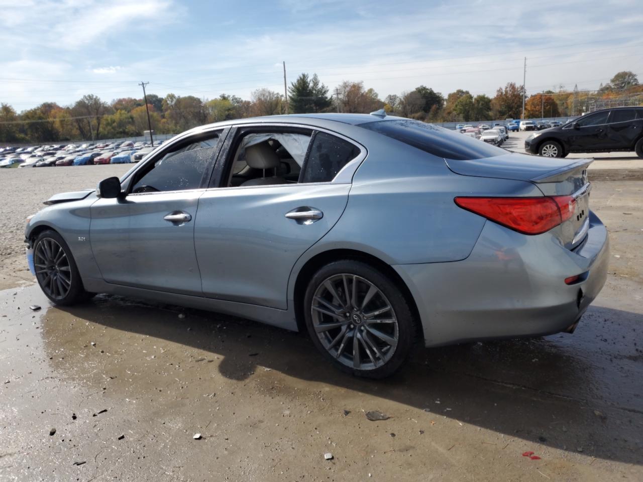 2016 Infiniti Q50 VIN JN1FV7AP6GM421274 Copart auction photo, front end damage thumbnail 2