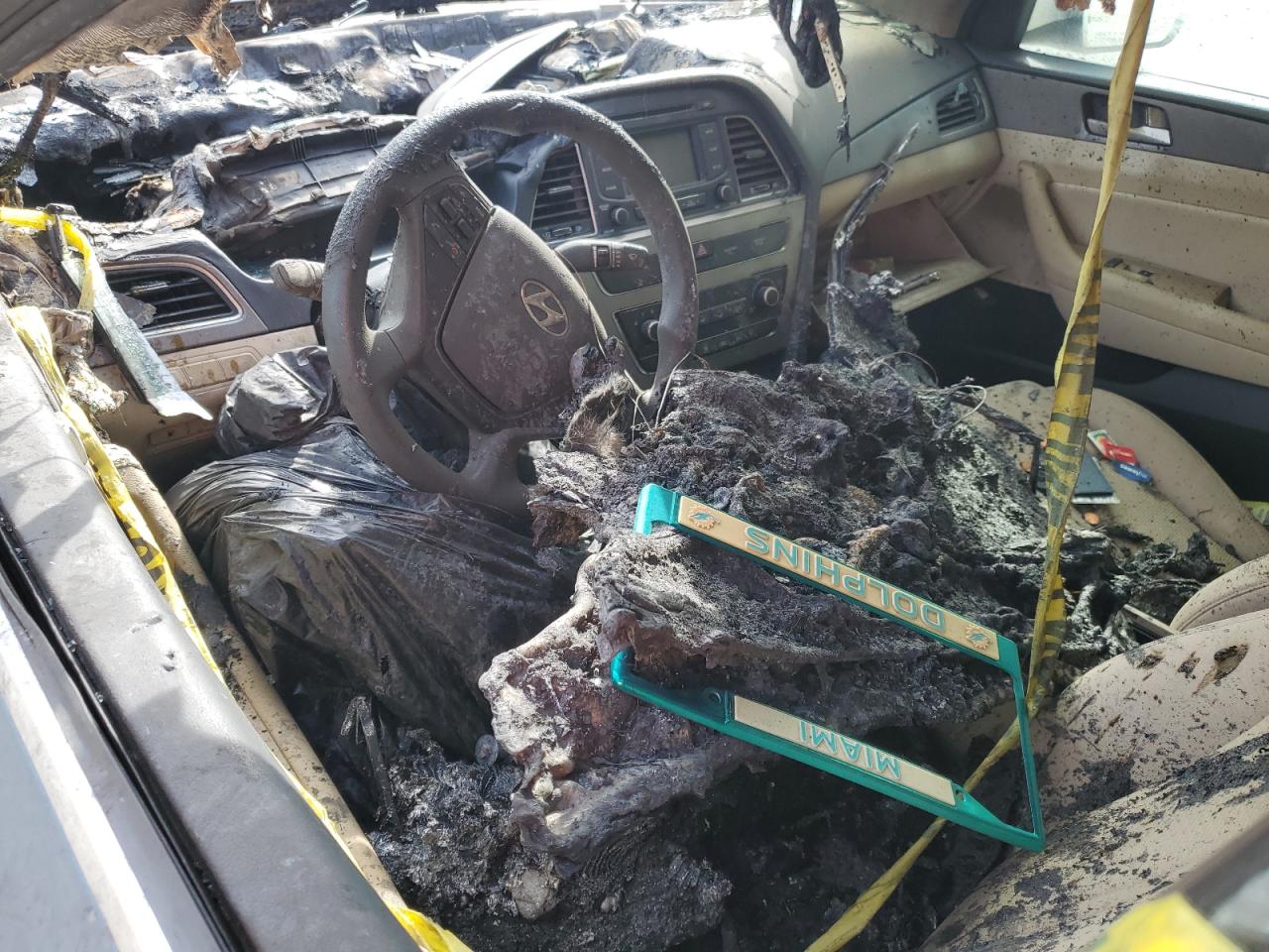 2015 Hyundai Sonata VIN 5NPE24AF4FH222496 Copart auction photo, burn - engine / burn - interior damage thumbnail 8