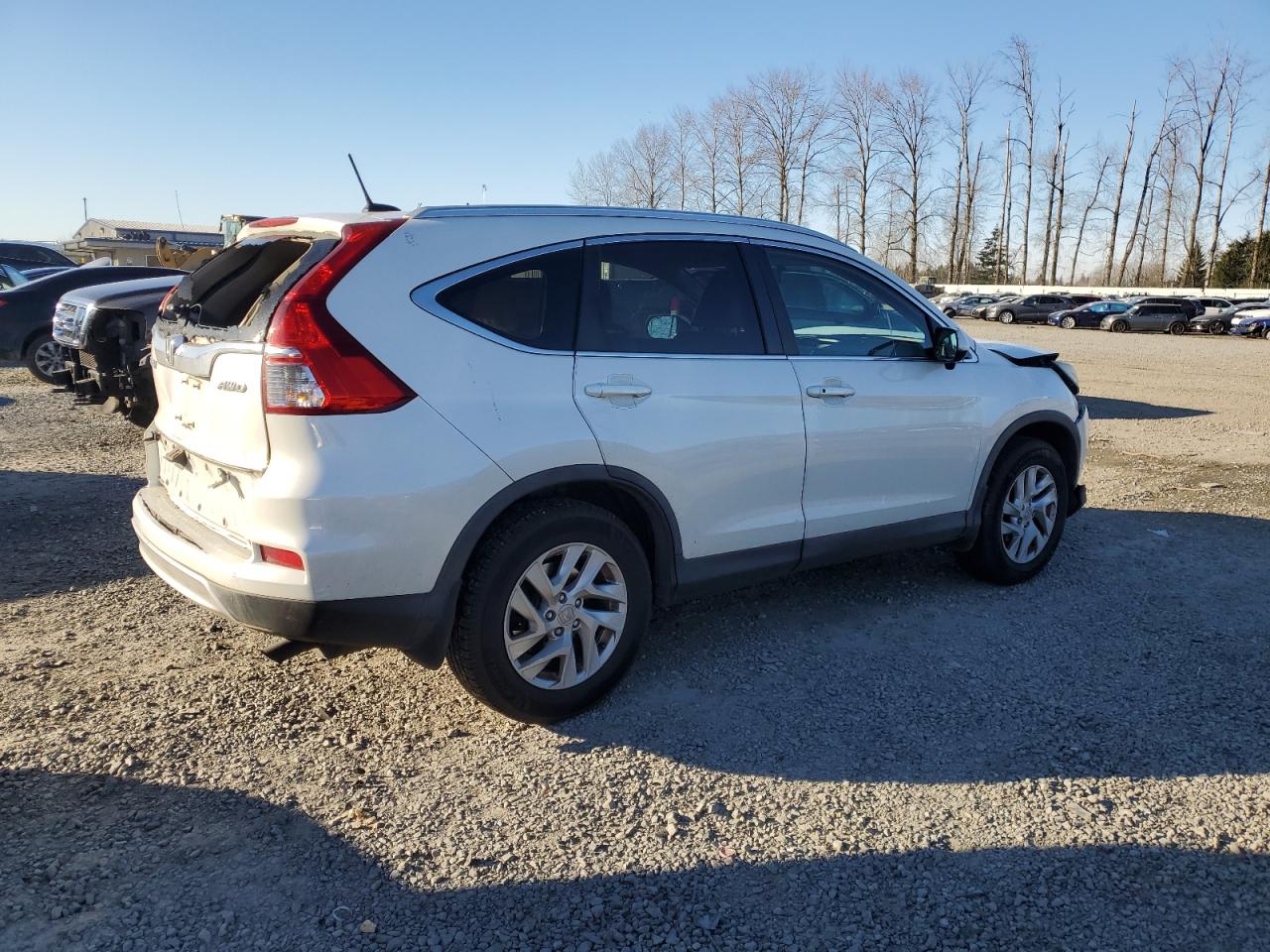2016 Honda CR-V VIN 5J6RM4H74GL016192 Copart auction photo, front end / rear end damage thumbnail 3