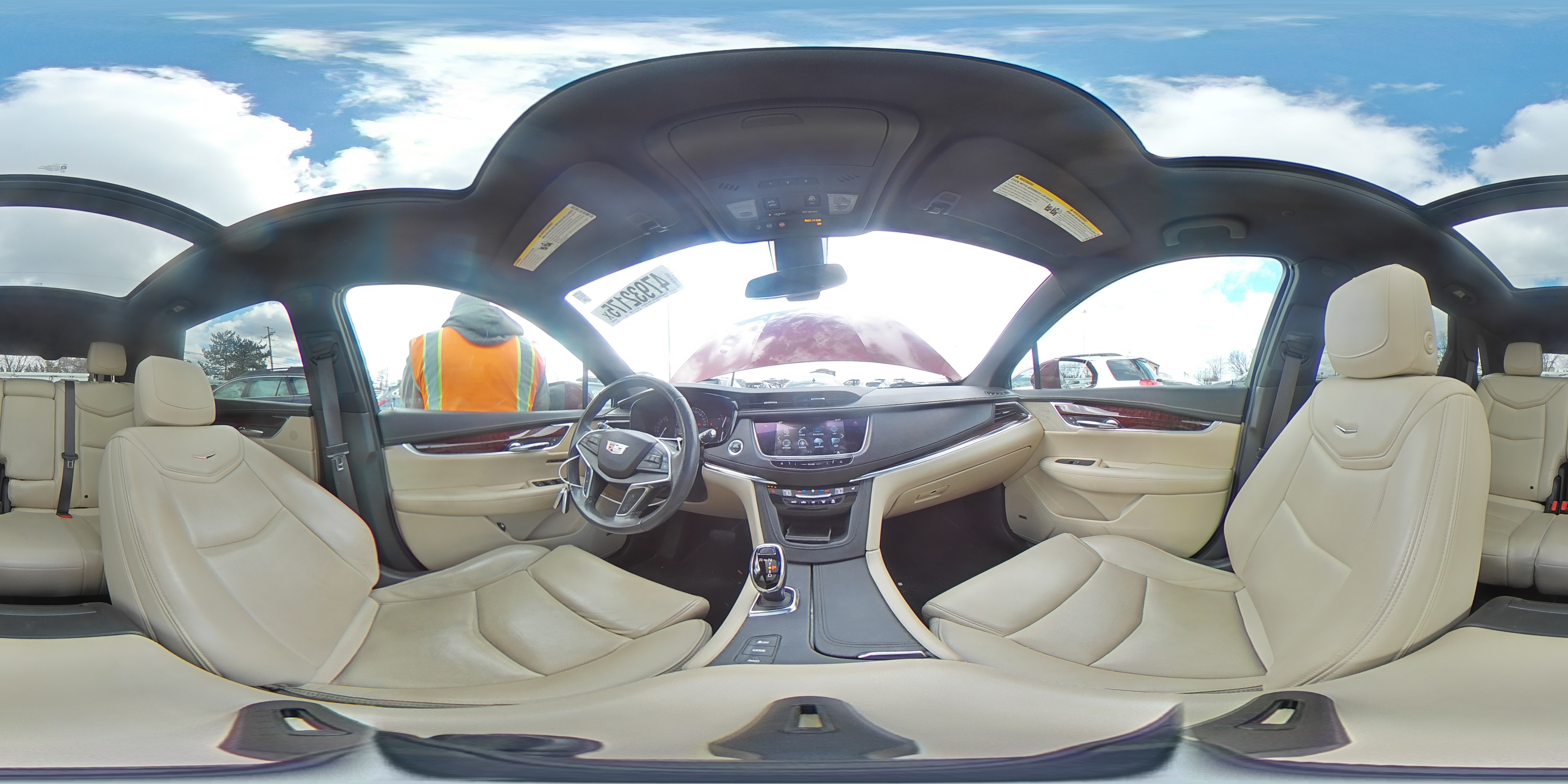 2017 Cadillac XT5 VIN 1GYKNDRS2HZ217122 Copart auction photo, rear end damage thumbnail 13