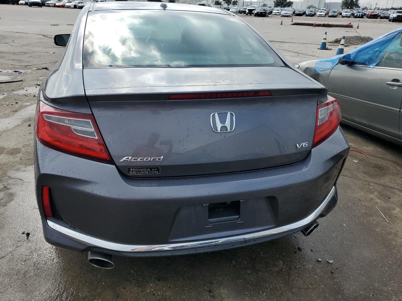 2016 Honda Accord VIN 1HGCT2B89GA003438 Copart auction photo, side damage thumbnail 6
