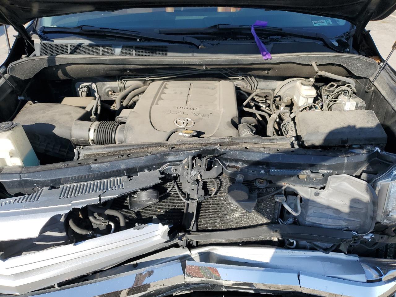 2015 Toyota Tundra VIN 5TFAY5F1XFX469994 Copart auction photo, front end / rear end damage thumbnail 12