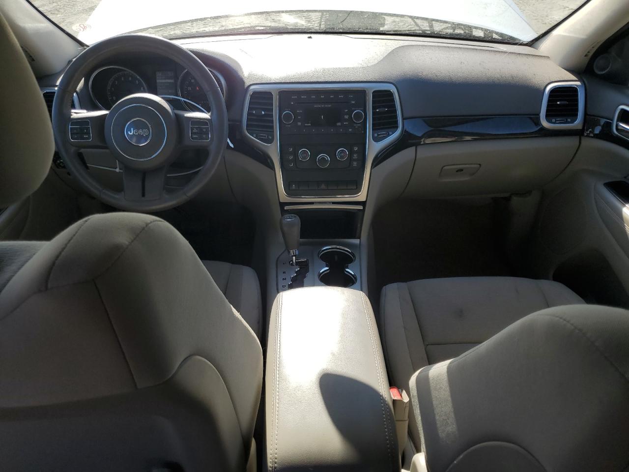 2012 Jeep Grand Cherokee VIN 1C4RJEAG8CC137431 Copart auction photo, side damage thumbnail 8