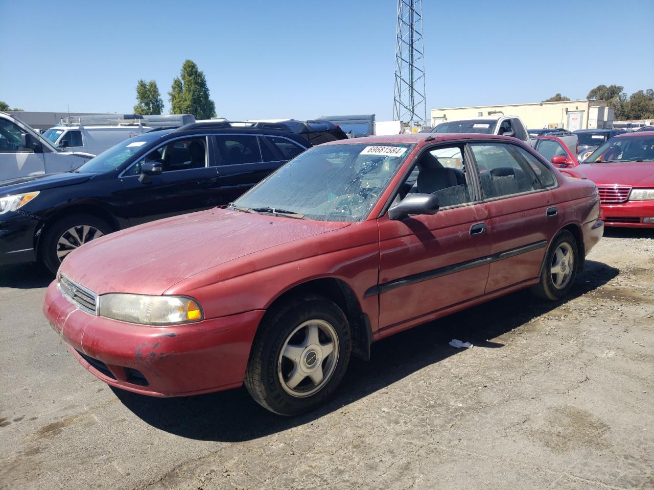 1997 Subaru Legacy VIN 4S3BD4357V6209672