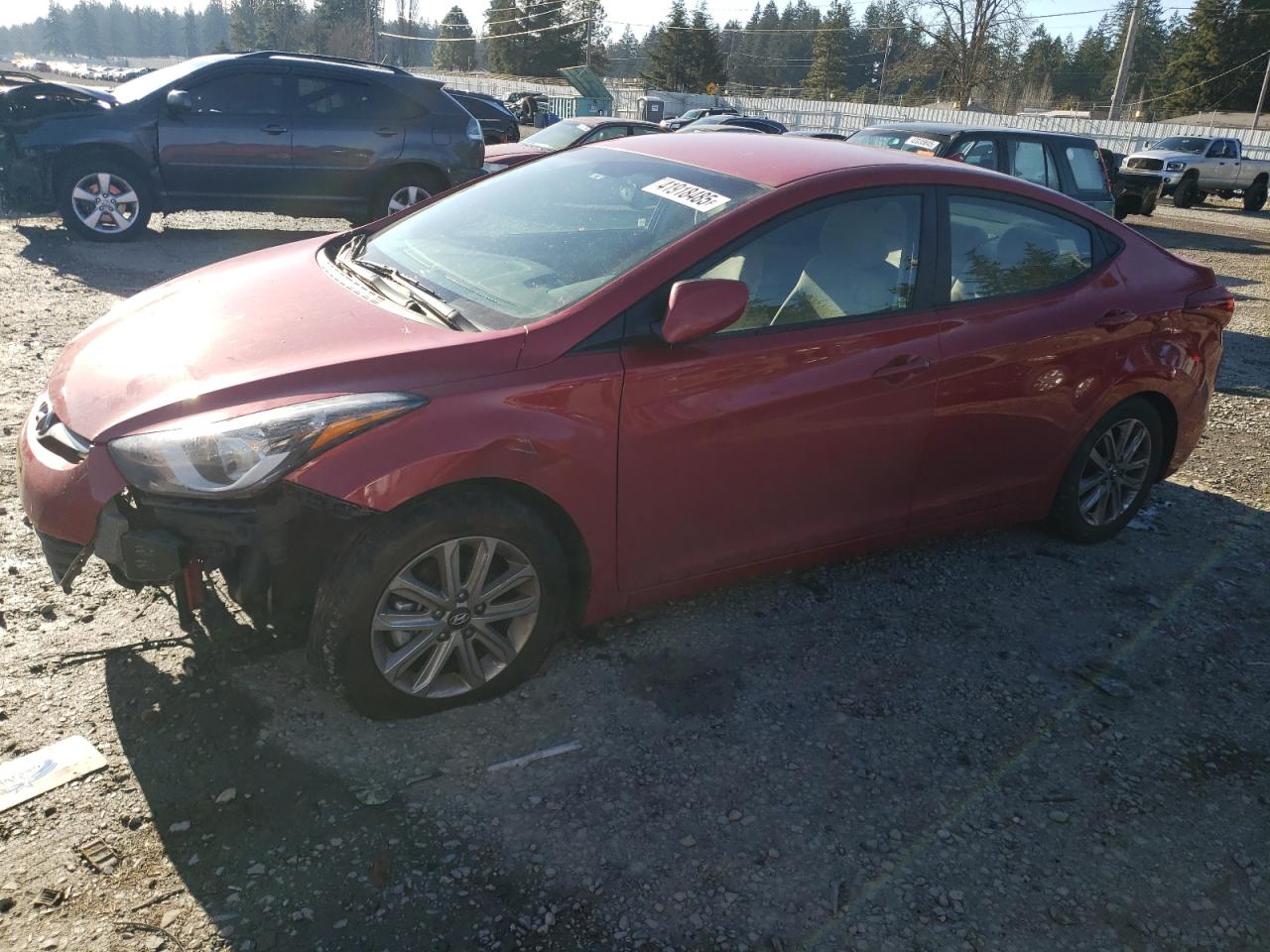 2015 Hyundai Elantra VIN KMHDH4AE7FU382939
