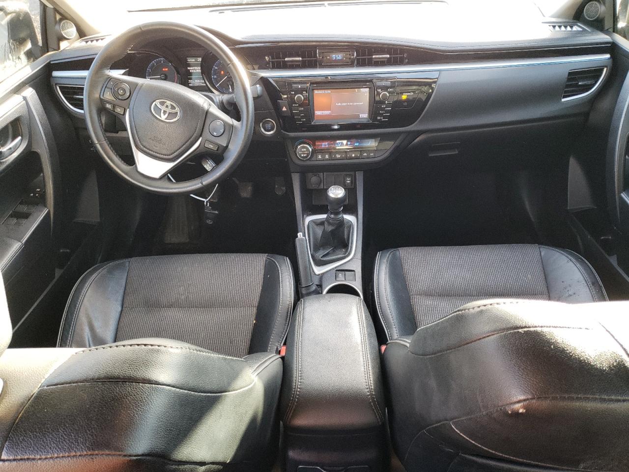 2014 Toyota Corolla VIN 2T1BURHE9EC210661 Copart auction photo, front end / side damage thumbnail 8